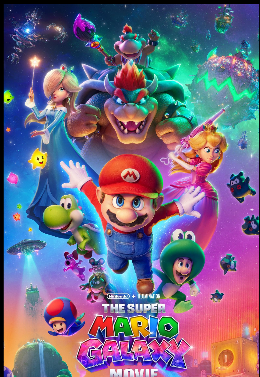 Super Mario Galaxy poster