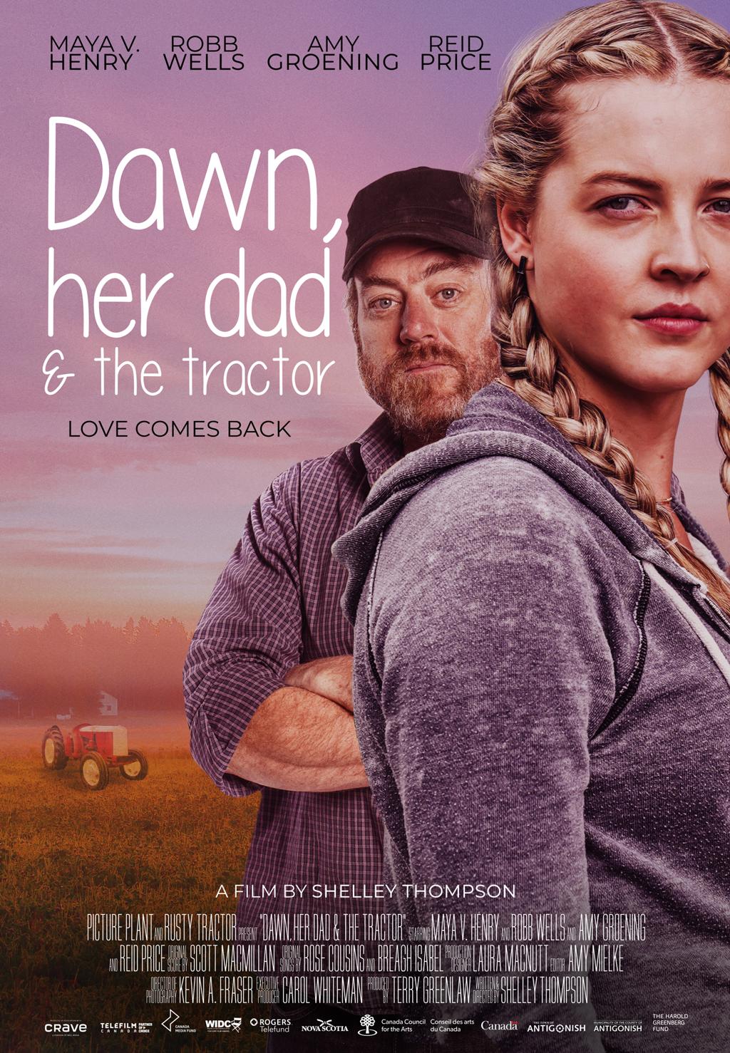 Dawn her Dad & the Tractor poster